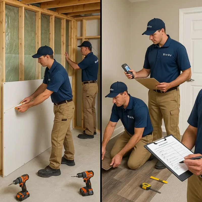 Repairs and Reconstruction process in Sunnyvale, CA
